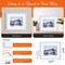 iFrame iPad Frame | Turn Your iPad Into A Beautiful Interactive Digital Picture Frame | Perfect at Home Or Work | Includes Table Stand and Wall Mount for All 9.7” iPads